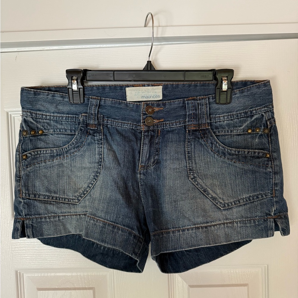 Maurices Blue Jean Shorts